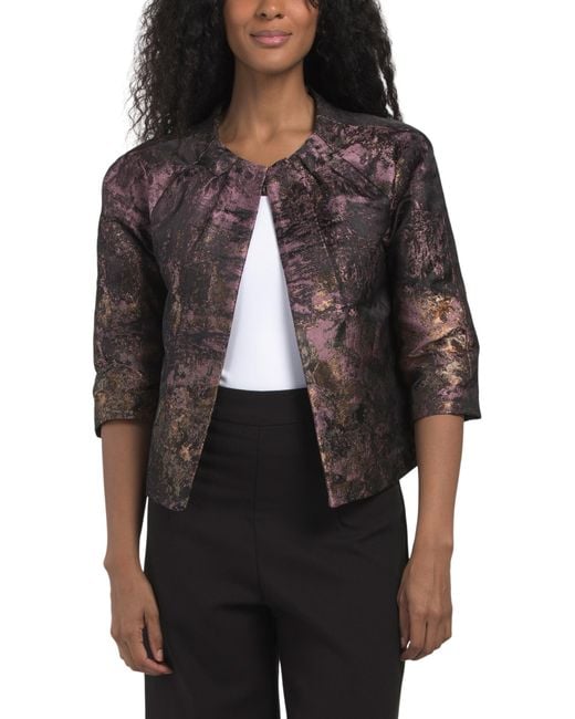 Tj Maxx Gray Matilda Evening Jacket For Polyester