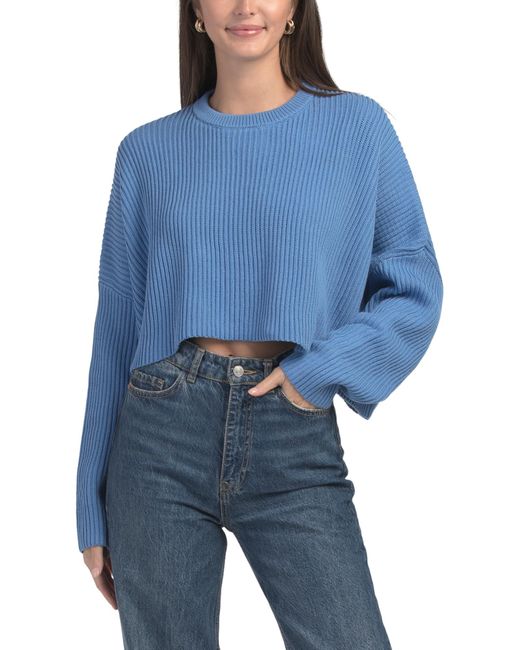Tj Maxx Blue Ariana Sweater, Cotton