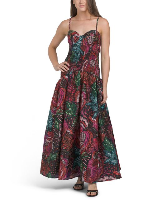 Tj Maxx Red Lietta Gown For Polyester
