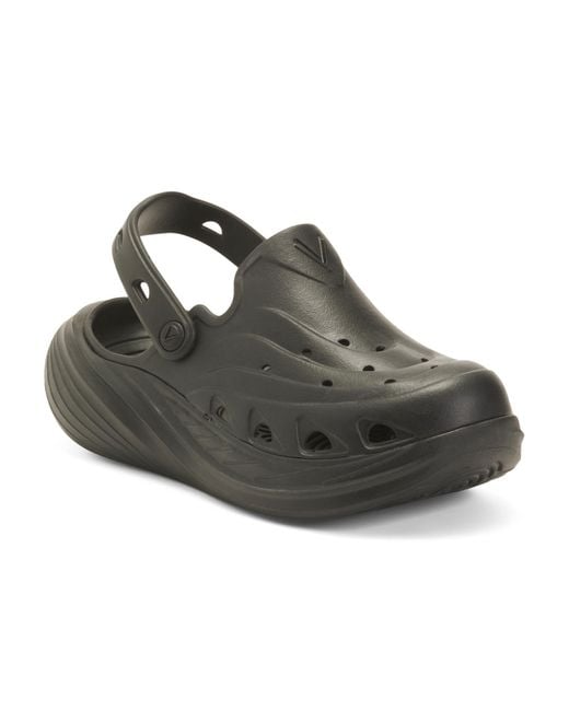 Tj Maxx Black Wave Rx Recovery Clogs For