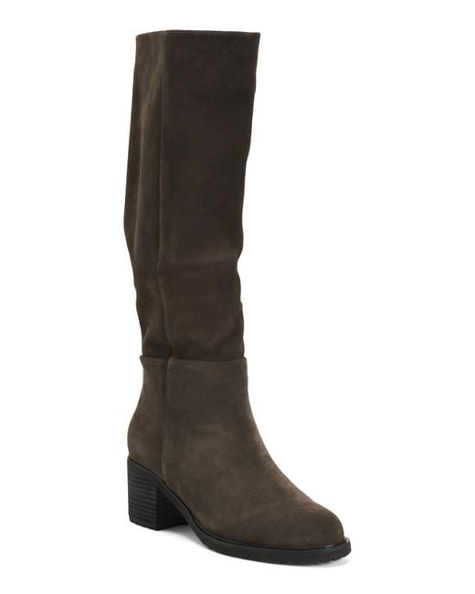 Tj Maxx Brown Suede Ninna High Boots For