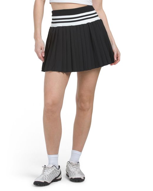 Tj Maxx Black Ringer Skort, Spandex/Polyester