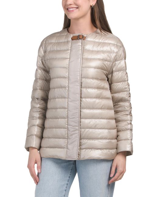 Tj Maxx Gray Heavyweight Jacket, Leather