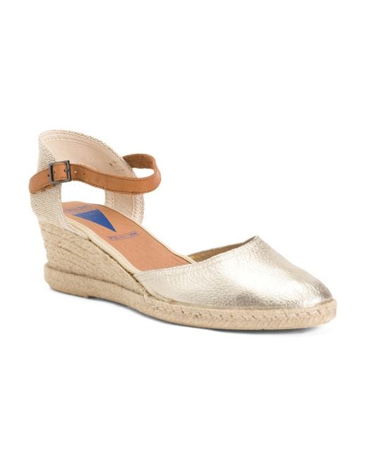 Tj Maxx Metallic Wedge Espadrilles For