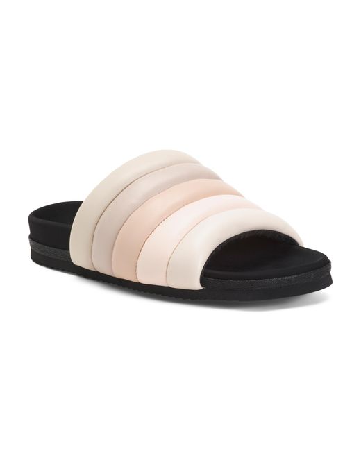 Tj Maxx Black Pillar Cozy Sandals For