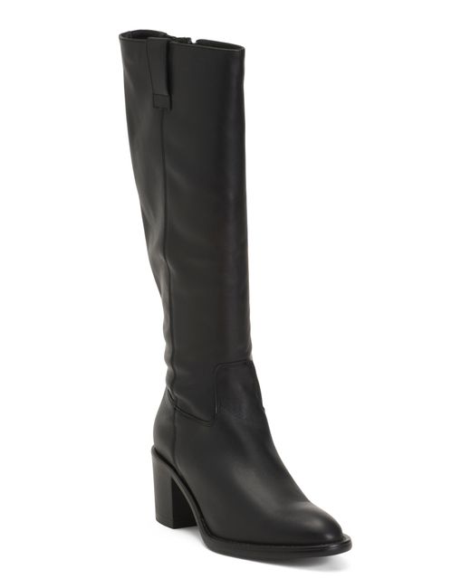 Tj Maxx Black Leather High Shaft Boots For