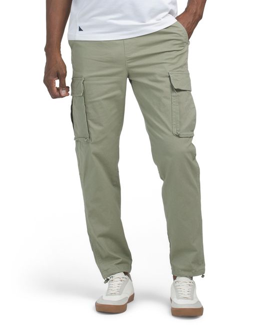 Tj Maxx Green Pull On Cargo Pants For Spandex/Cotton for men