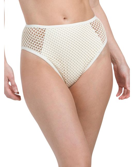 Tj Maxx Natural Pua High Waist Swim Bottoms For Nylon/Spandex
