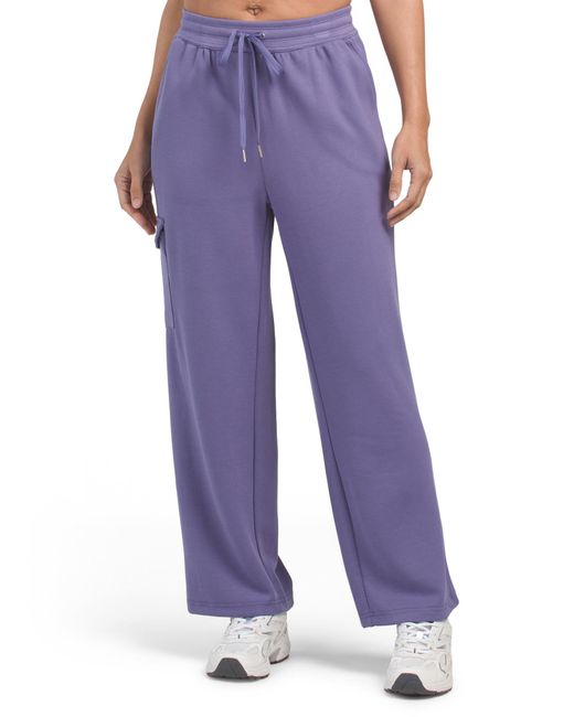 Tj Maxx Purple Scuba Cargo Pants, Spandex/Polyester/Rayon