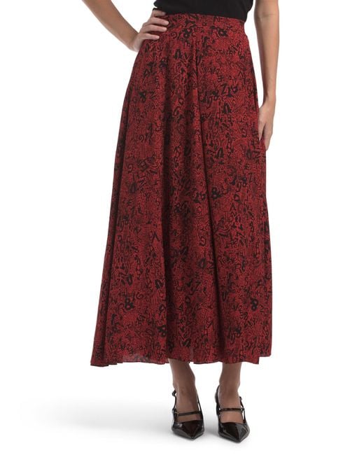 Tj Maxx Red Joyo Soft Wild Voltaire Skirt For Viscose