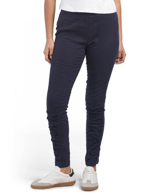 Tj Maxx Blue Twill Alexa Pants For Spandex/Cotton