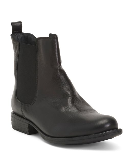 Tj Maxx Black Leather Lewis Booties For