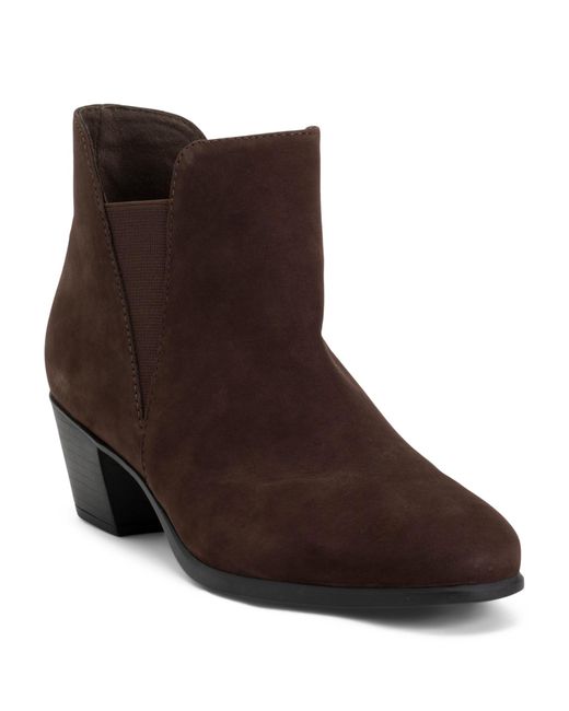 Tj Maxx Brown Leather Jackson Comfort Booties For