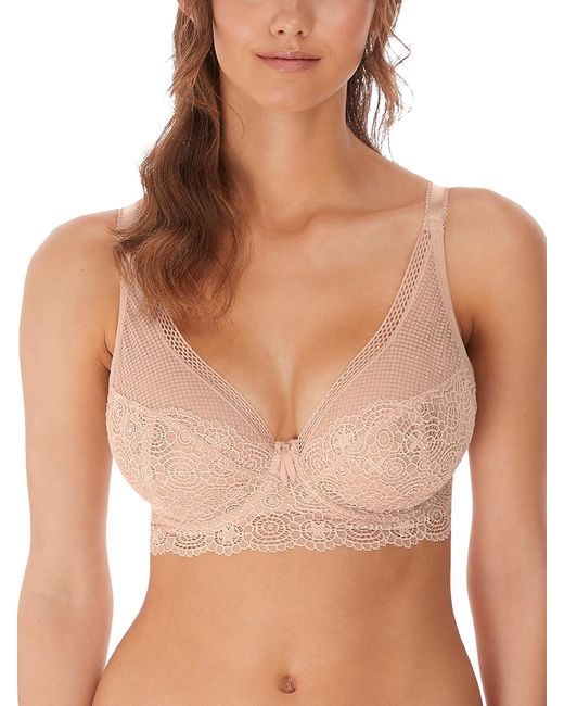 Tj Maxx Brown Full Figure Expression Underwire High Apex Bra For Nylon/Polyester