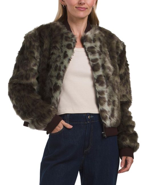 Tj Maxx Black Foliage Jacket, Polyester/Acrylic