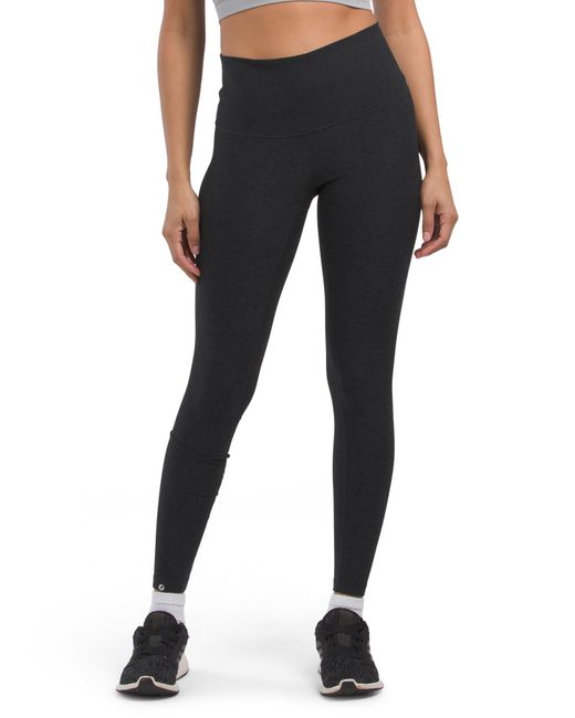 Tj Maxx Blue Run Lux Lounge Full Tights, Nylon/Spandex/Polyester
