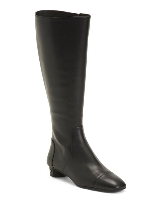 Tj Maxx Black Leather Bridget Zip Boots For