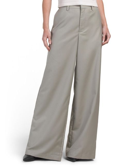 Tj Maxx Gray Casper Pants For Polyester/Rayon