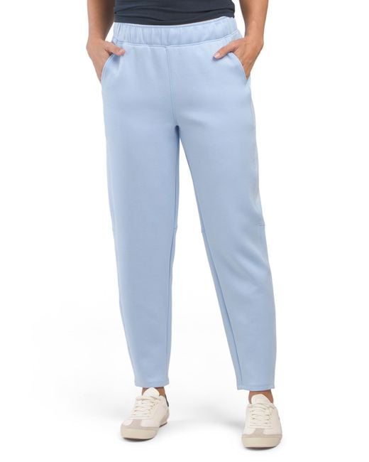 Tj Maxx Blue Barrel Leg Pants, Spandex/Modal/Polyester