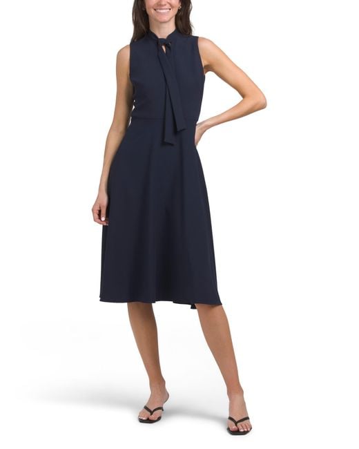 TJ Maxx Women's Blue Carolina Midi Dress For Viscose