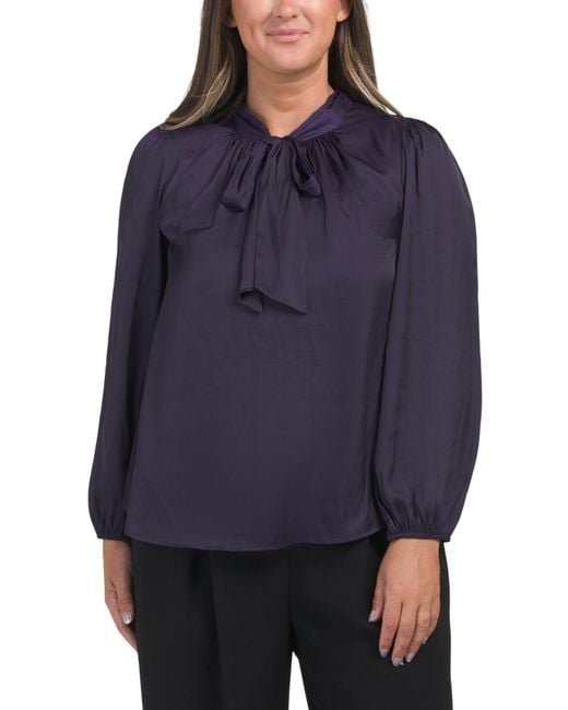 Tj Maxx Blue Rye Top For Polyester