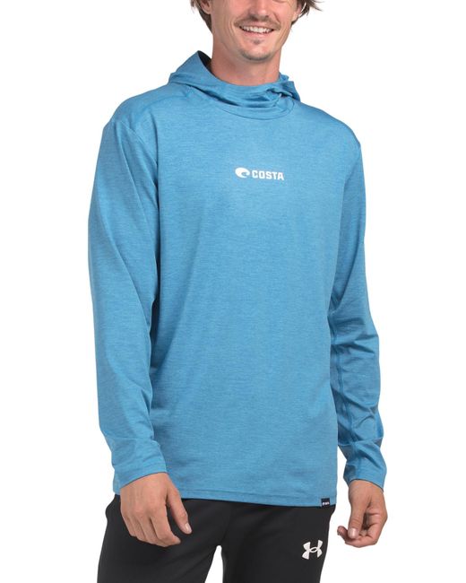 Tj Maxx Blue Voyager Hoodie For Polyester for men