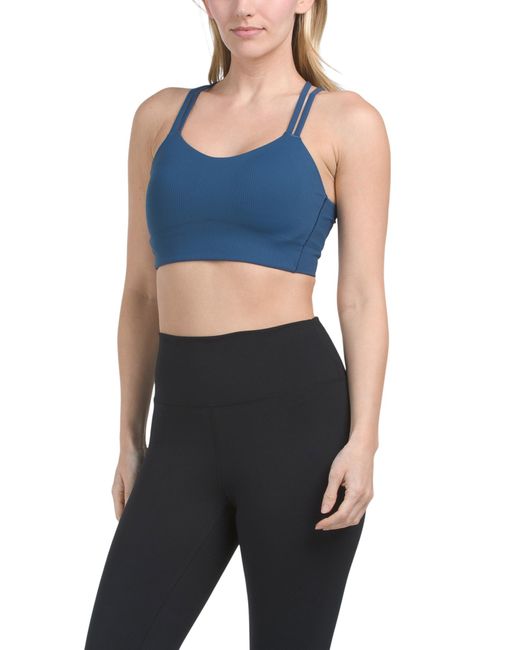 Tj Maxx Blue Goddess Bra, Nylon/Spandex