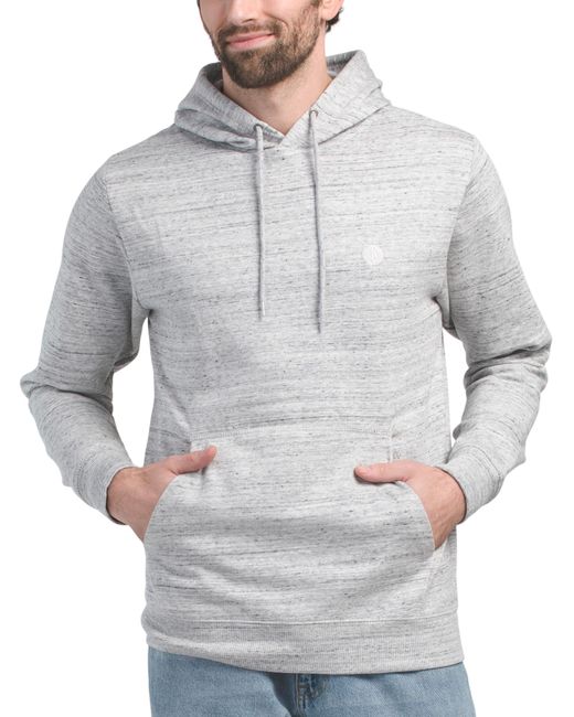Tj Maxx Gray Foreman Pull Over Fleece Hoodie For Cotton/Polyester for men