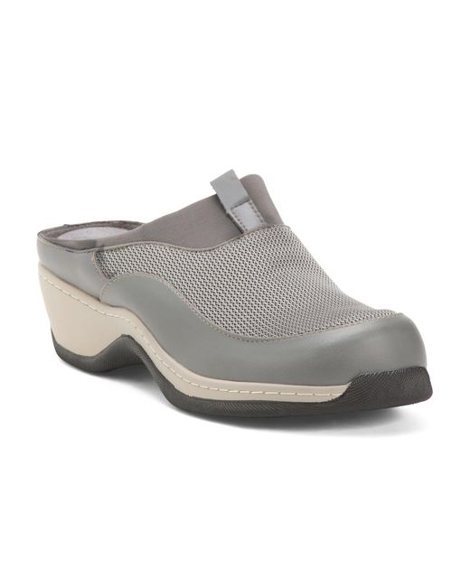 Tj Maxx Gray Aberdeen Comfort Clogs For Leather