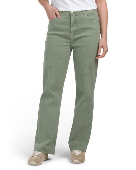 Tj Maxx Green High Rise Jeans For Spandex/Cotton