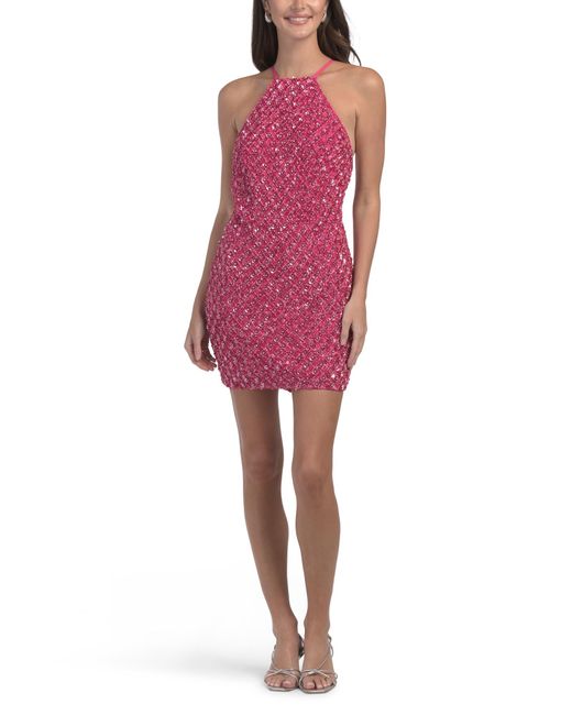 mini women's red dress Imara Mini Dress Red Polka Dot main image 1