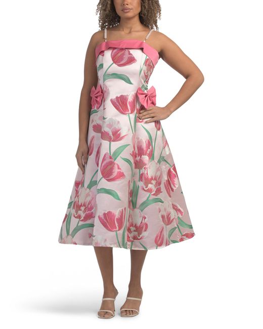 tj maxx pink floral dress Pink Floral Mini Dress Long Sleeve Size 6