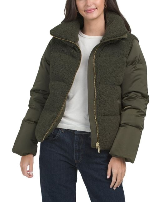 Tj Maxx Multicolor Una Puffer Jacket For Nylon/Polyester