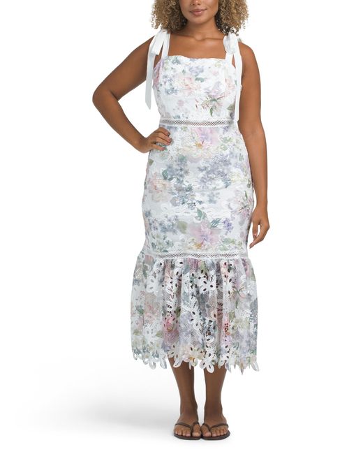 TJ Maxx Women's Gray Madison Dress For Polyester