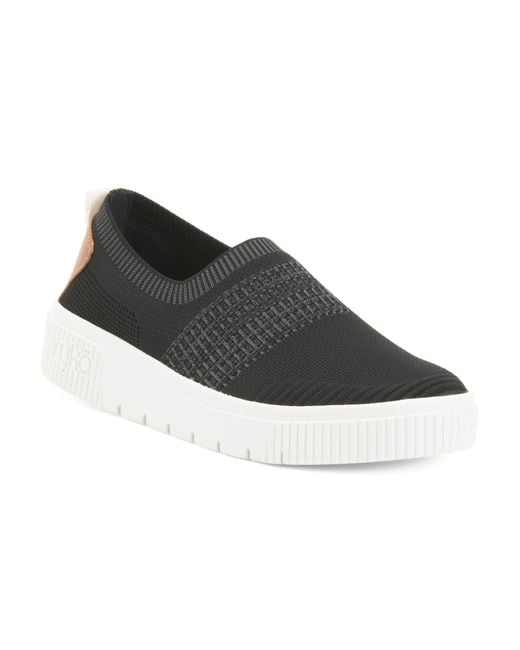 Tj Maxx Black Vista Slip On Sneakers For Leather
