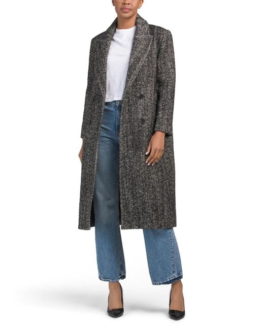 Tj Maxx Blue Coat, Polyester/Acrylic/Wool