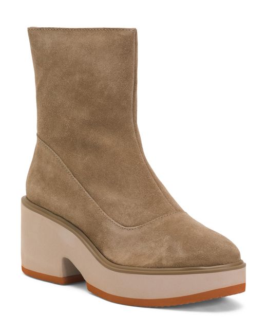 Tj Maxx Brown Suede Gavin Heeled Booties For