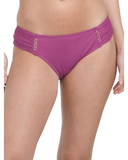 Tj Maxx Pink Amy Tab Side Swim Bottoms For Nylon/Spandex