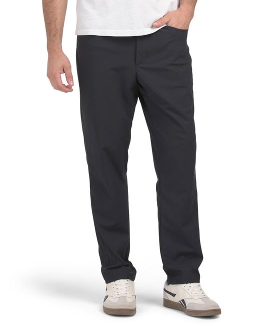Tj Maxx Blue Six Pocket Stretch Pants For Polyester for men