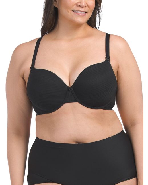 Tj Maxx Black Full Figure Aubrie Multiway Bra For Nylon/Modal
