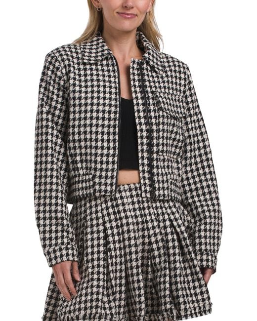 Tj Maxx Black Marley Bomber Jacket, Polyester