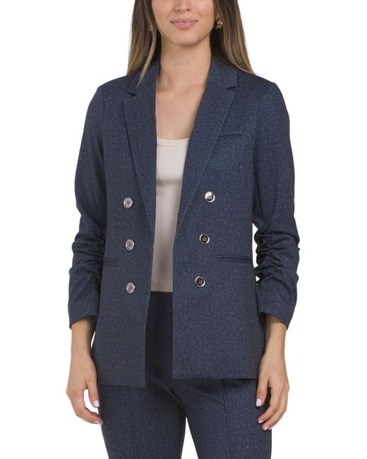 Tj Maxx Blue Denim Jacket For Polyester