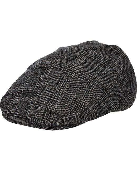 TK Maxx Checked Flat Cap in Grey (Grey 