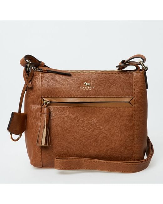 Radley Tan Indus Cross Body Bag in Brown Lyst UK