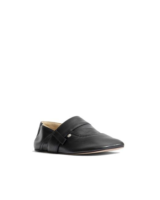 Loewe Black Toy Pocket Leather Slippers Calf