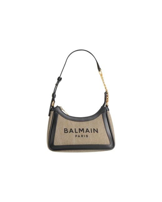 Balmain Gray B-Army Shoulder Bag