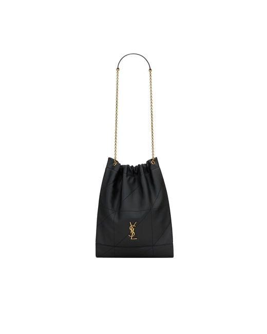 Saint Laurent Black Jamie Pochon Shoulder Bag