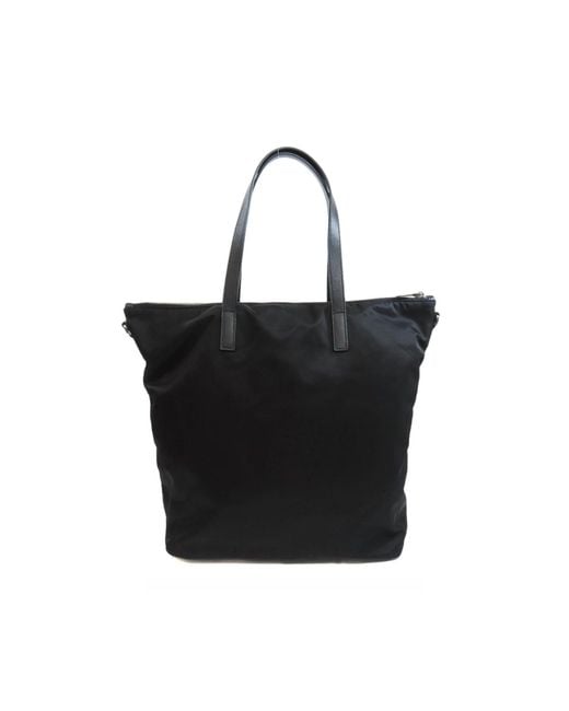 Prada Black Shopping Bags