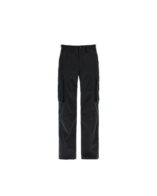 Céline Black Céline Cargo Pants for men
