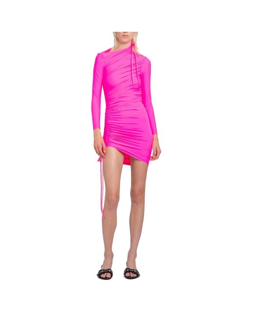 Balenciaga Pink Mini Dress